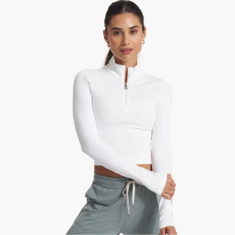 NWT Vuori Lux Rib Half Zip Women’s L